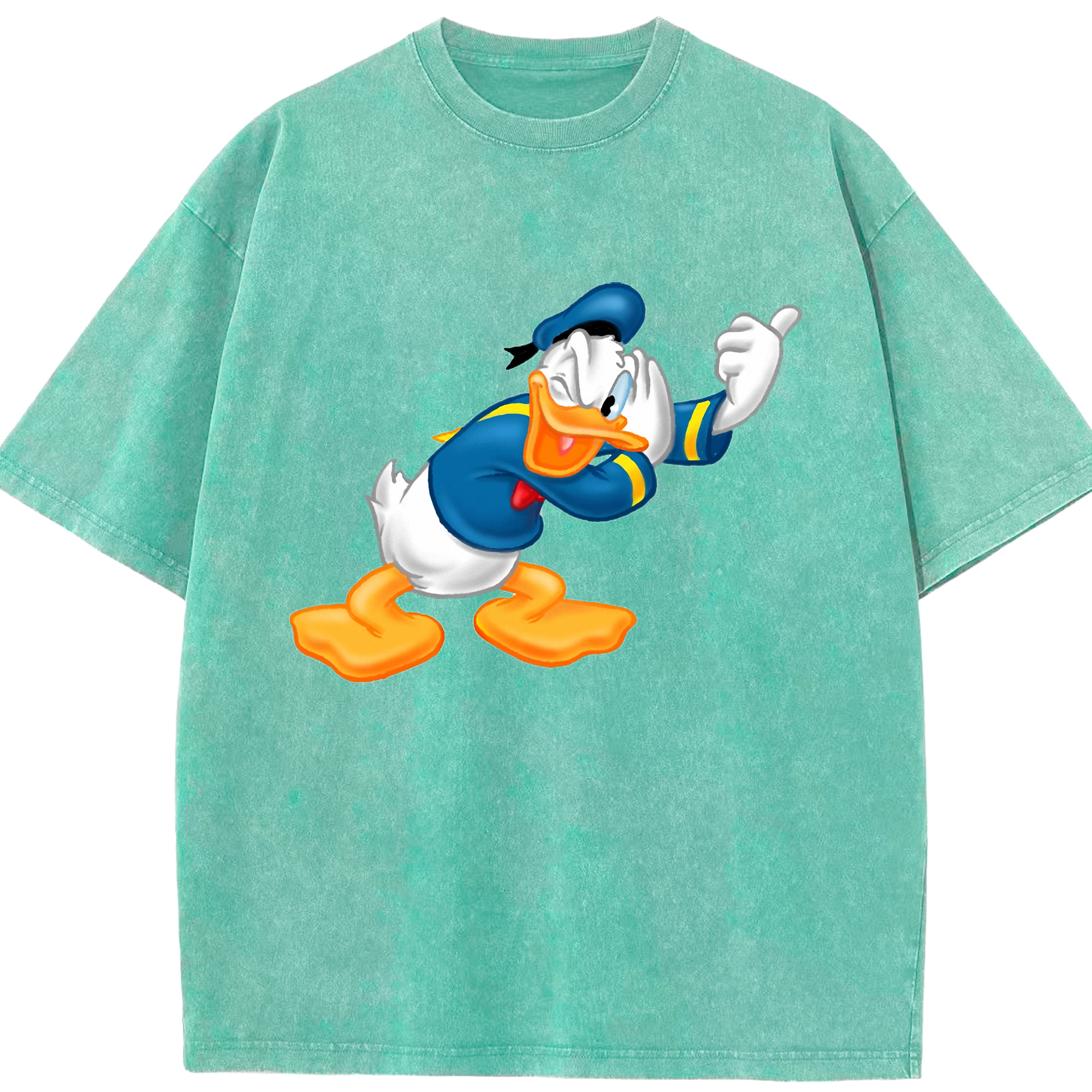 （画像用） ミッキーマウス Mickey Mouse 綿100% ヴィンテージ風 半袖Tシャツ（フロントプリント）